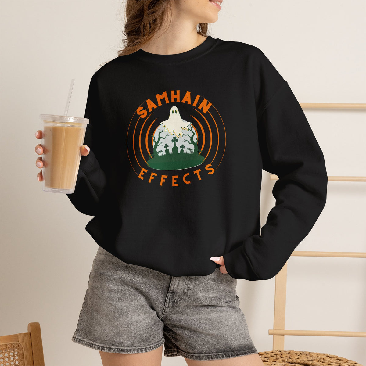 SAMHAIN EFFECTS Unisex Heavy Blend Crewneck Sweatshirt
