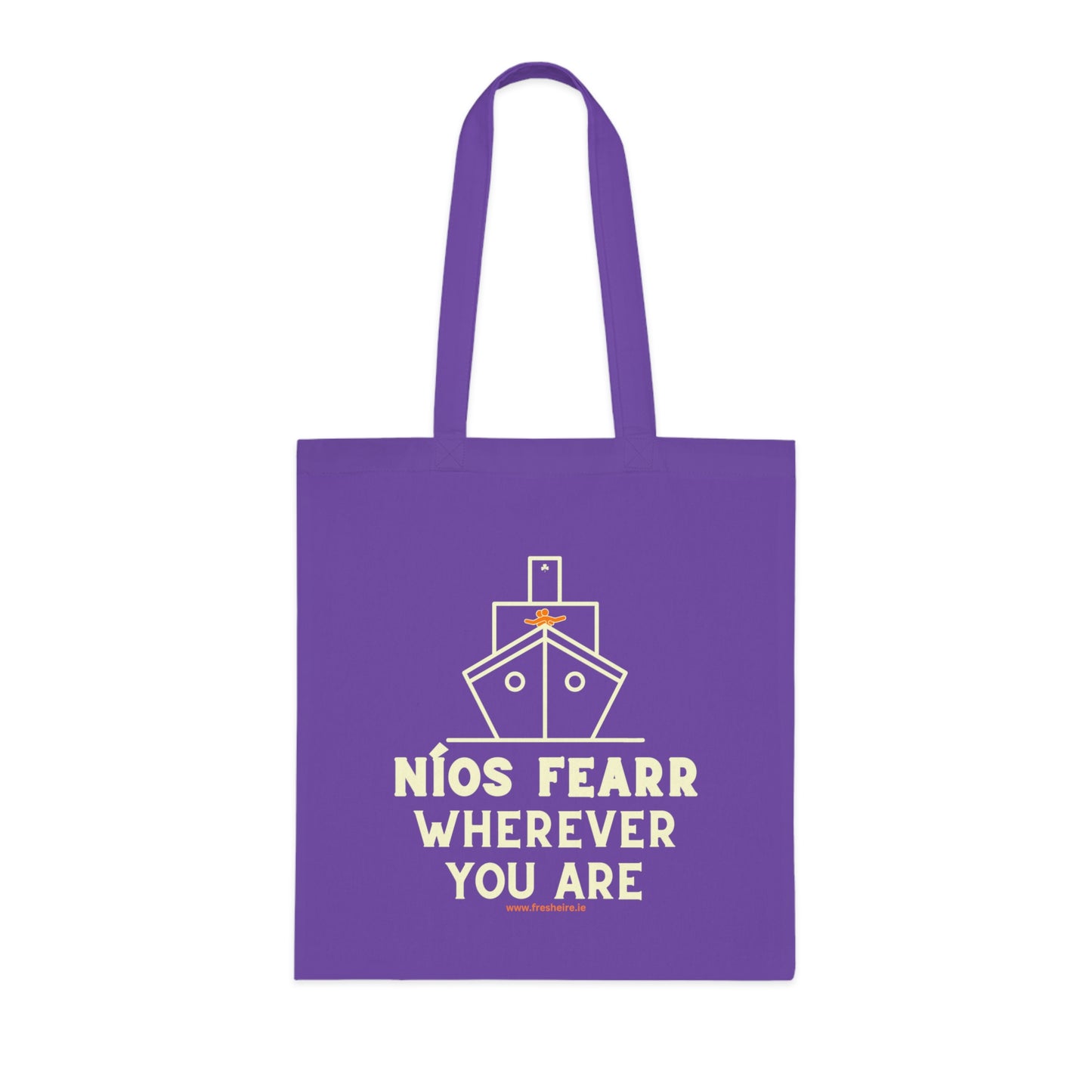 NÍOS FEARR, WHEREVER YOU ARE 100% Cotton Tote Bag