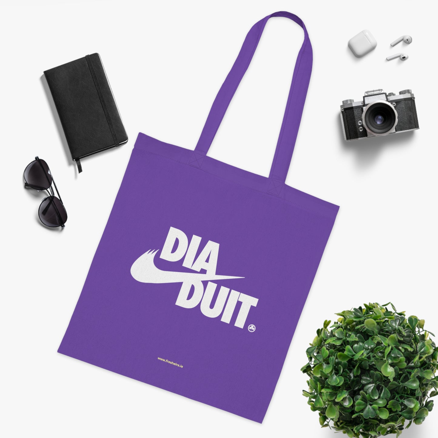 DIA DUIT 100% Cotton Tote Bag