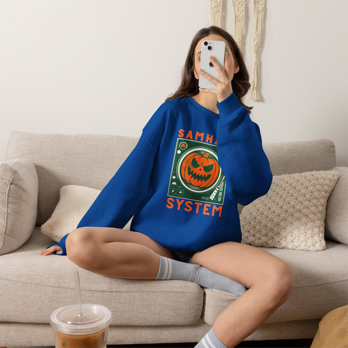 SAMHAIN SYSTEM Unisex Heavy Blend Crewneck Sweatshirt