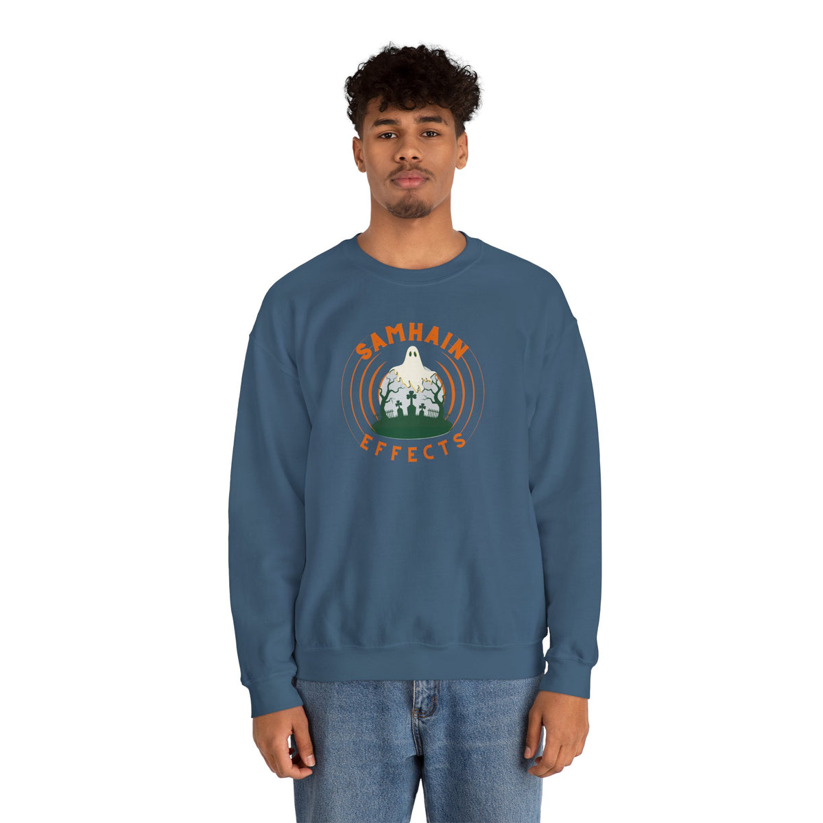 SAMHAIN EFFECTS Unisex Heavy Blend Crewneck Sweatshirt