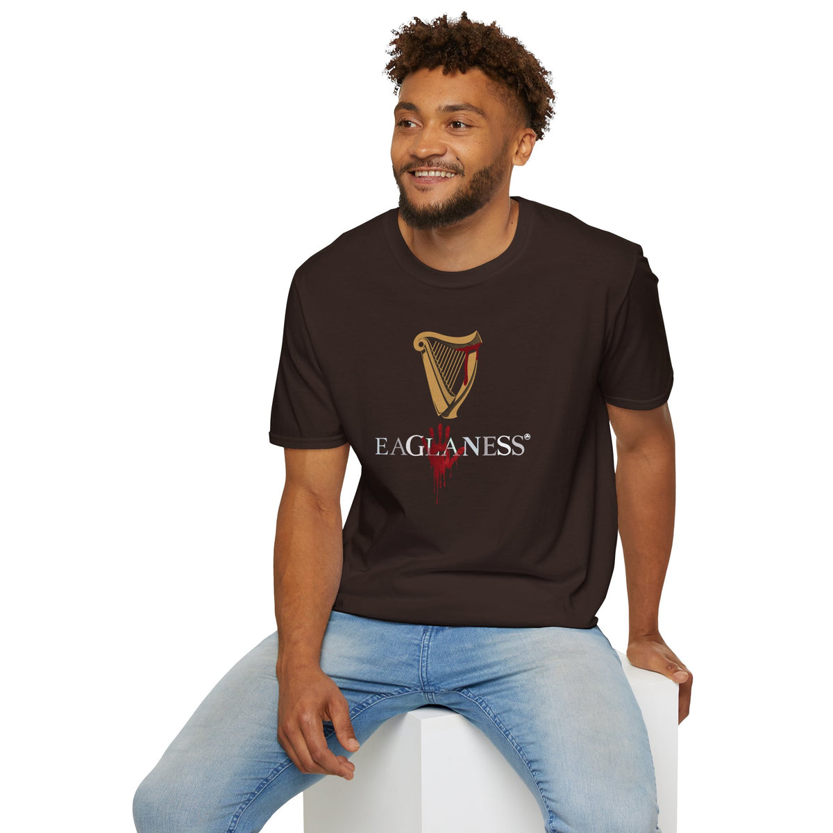 EAGLANESS 100% Cotton Unisex Softstyle T-Shirt