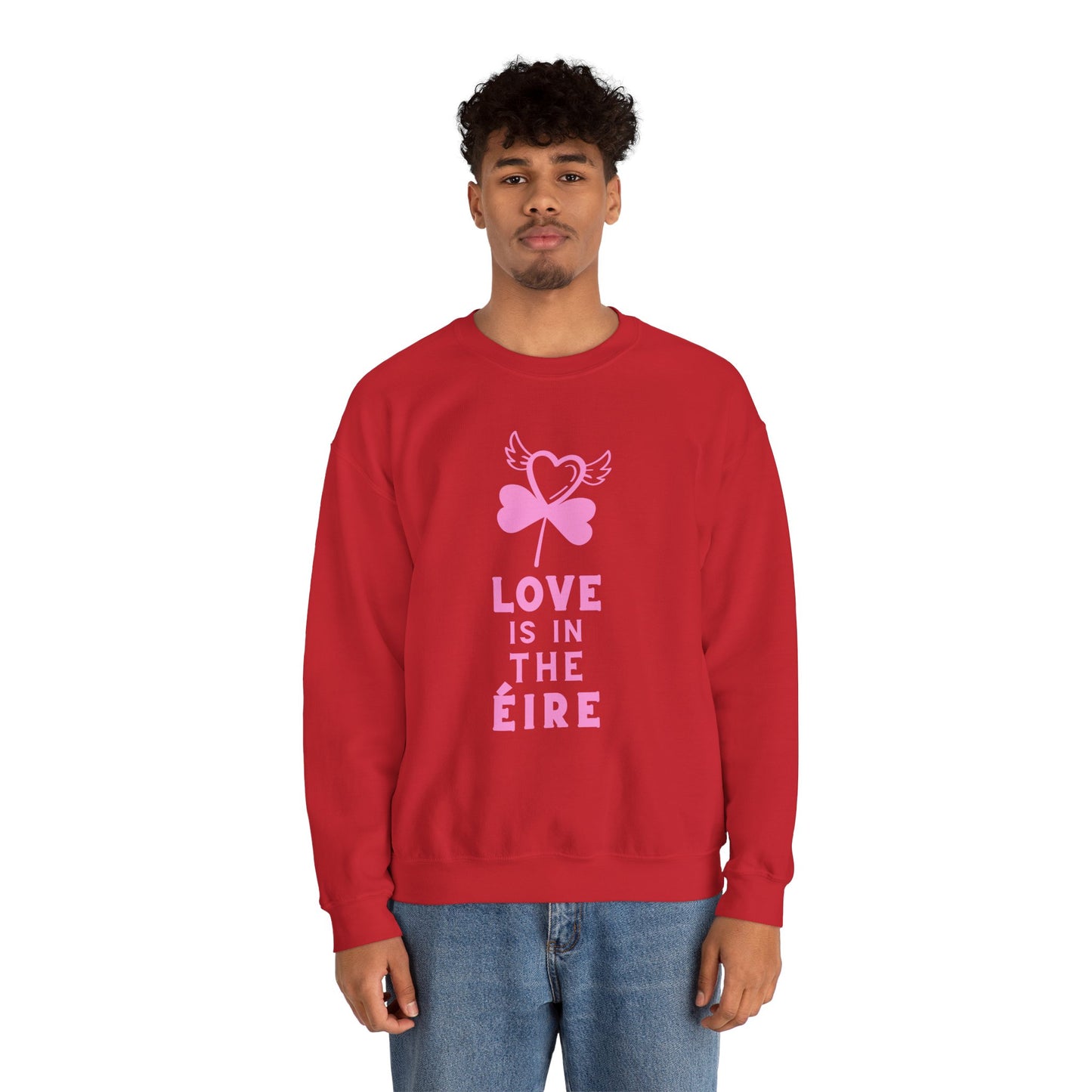 LOVE IS IN THE ÉIRE 2 V DAY Unisex Heavy Blend™ Crewneck Sweatshirt